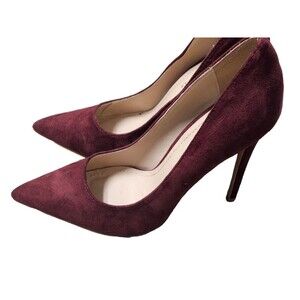 Shoe Republic LA Suede Womens Red Shoes. Heel Height +4". Size 8.